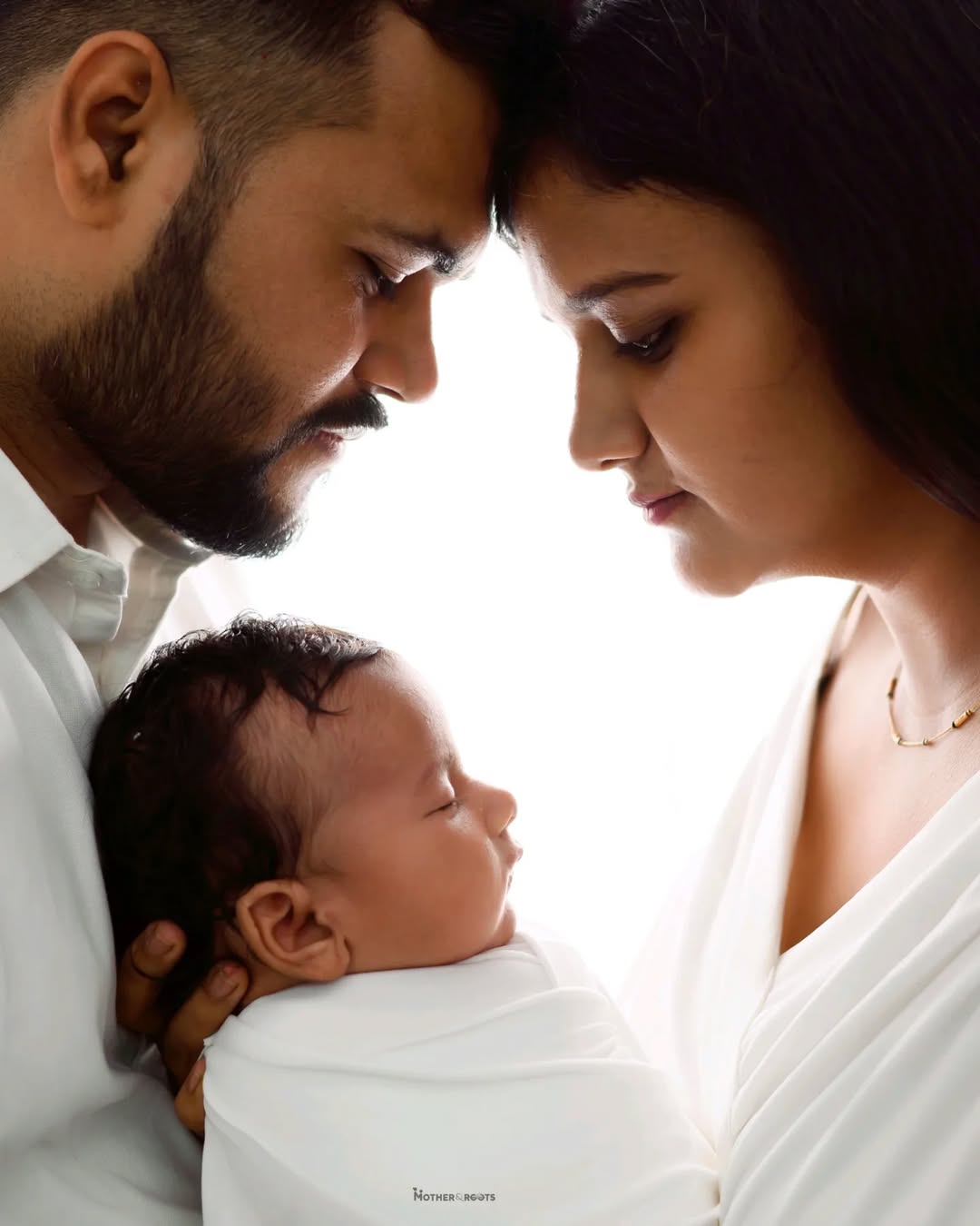 Newborn Baby Photoshoot with Parents