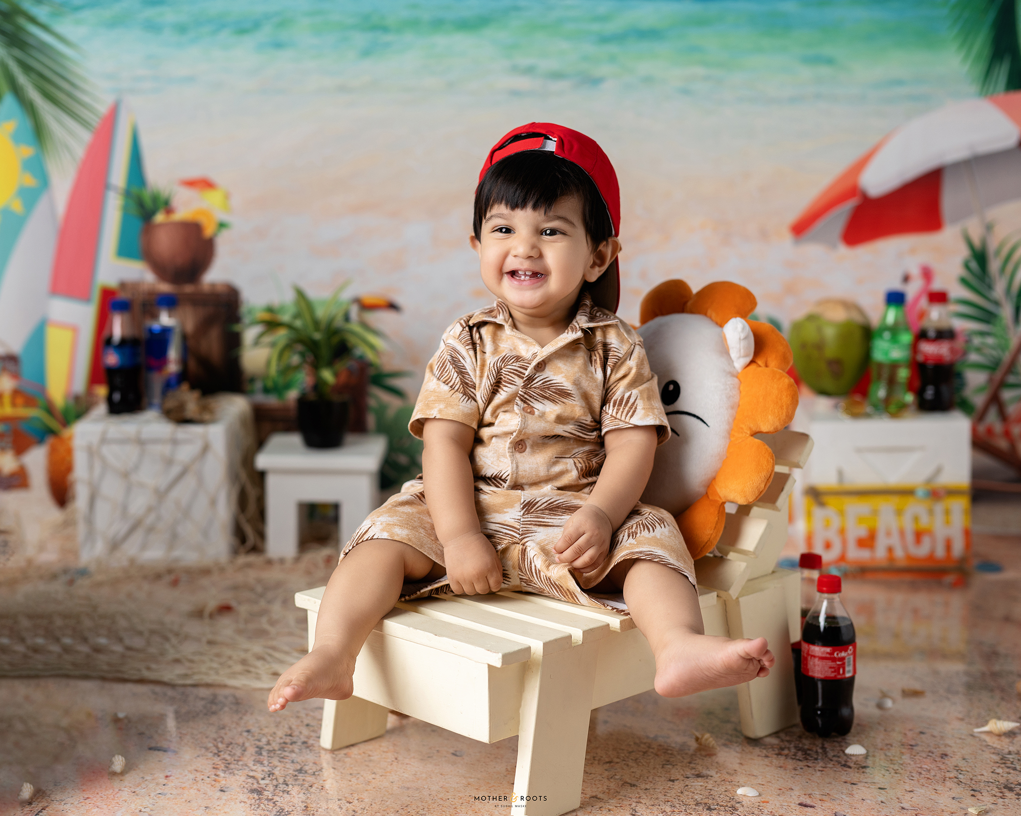 Kid Themed Photography Ideas with Mother & Roots