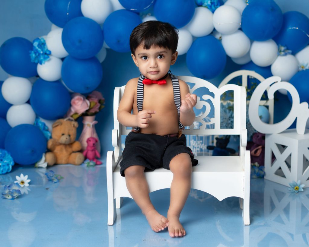 Kids Themed Cake Smash Photoshoot In Nagpur