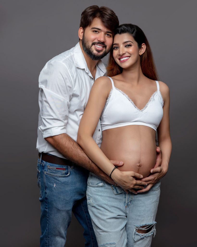 Maternity Photoshoot with Partner in Nagpur